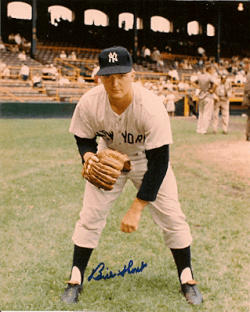 AUTOGRAPHED  photo BILL SHORT New York Yankees