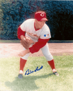 AUTOGRAPHED  photo BILL SHORT Cincinnati Reds
