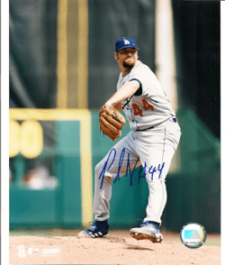 AUTOGRAPHED PAUL SHUEY Los Angeles Dodgers photo