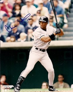AUTOGRAPHED CHRIS SINGLETON 8x10 Chicago White Sox Photo