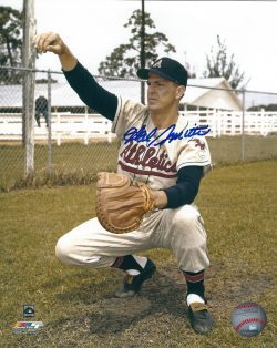 AUTOGRAPHED HAL SMITH 8x10 Kansas City A's Photo