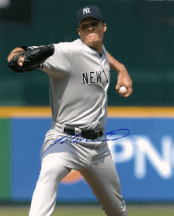AUTOGRAPHED  photo MATT SMITH  New York Yankees