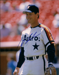 AUTOGRAPHED HARRY SPILMAN 8x10 Houston Astros Photo