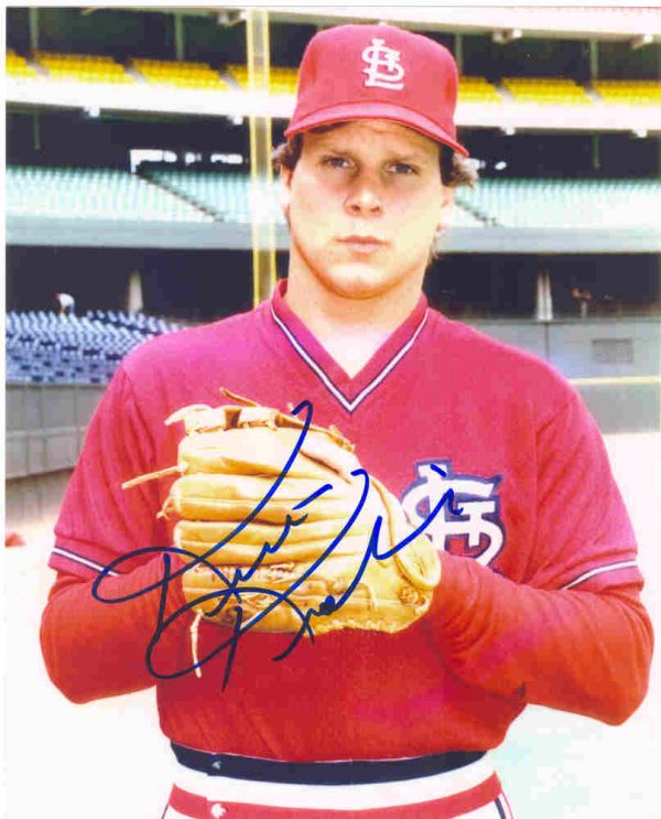 AUTOGRAPHED KURT KEPSHIRE 8x10 St. Louis Cardinals Photo