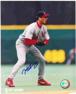 AUTOGRAPHED SIGNED photo JOHN MABRY #1 Cardinals