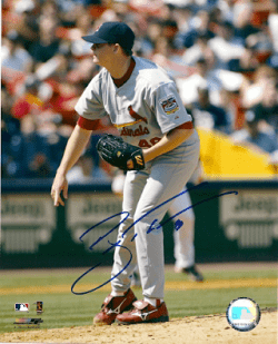 AUTOGRAPHED BRAD THOMPSON St. Louis Cardinals photo