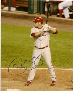 AUTOGRAPHED  ANDY TRACY 8x10 Philadelphia Phillies Photo
