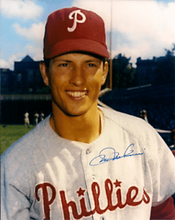 AUTOGRAPHED JOE VERBANIC photo  Philadelphia Phillies