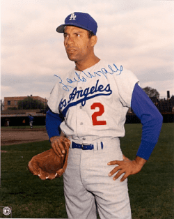 AUTOGRAPHED ZOLIO VERSALLES Los Angeles Dodgers photo