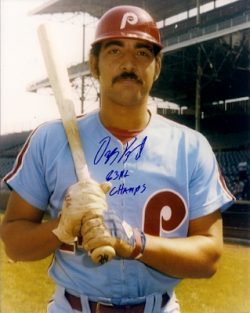 AUTOGRAPHED OZZIE VIRGIL, JR photo  Philadelphia Phillies