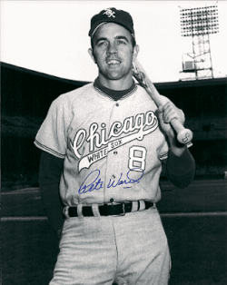 AUTOGRAPHED PETE WARD 8x10 Chicago White Sox Photo