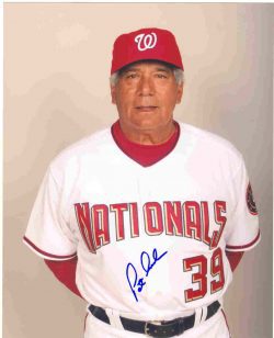 AUTOGRAPHED photo PAT CORRALES Washington Nationals