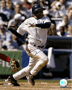 AUTOGRAPHED  photo TONY WOMACK New York Yankees