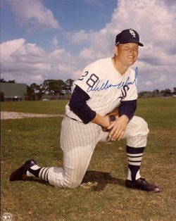 AUTOGRAPHED WILBUR WOOD 8X10 Chicago White Sox Photo