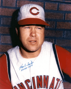AUTOGRAPHED  photo HANK FOILES Cincinnati Reds
