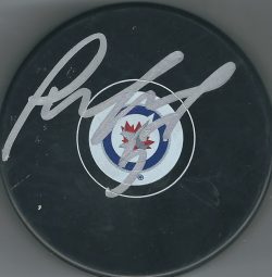 Autographed DMITRY KULIKOV Winnipeg Jets Hockey Puck
