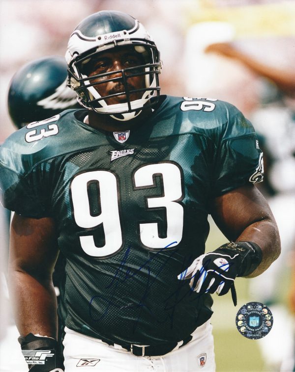 Autographed LEVON KIRKLAND 8X10 Philadelphia Eagles Photo