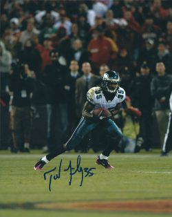 Autographed TREVARD LINDLEY 8X10 Philadelphia Eagles Photo
