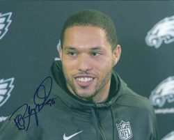 Autographed ED REYNOLDS 8X10 Philadelphia Eagles Photo