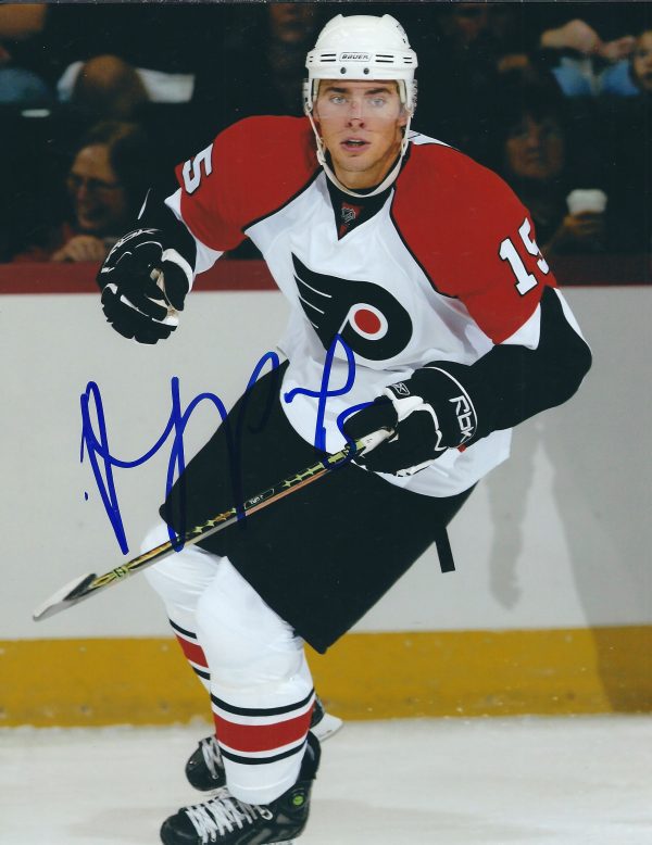 Autographed JOFFREY LUPUL 8X10 Philadelphia Flyers Photo