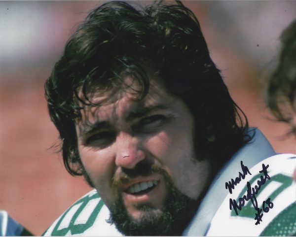 AUTOGRAPHED MARK NORDQUIST 8x10 Philadelphia Eagles  Photo