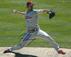 AUTOGRAPHED DREW ANDERSON 8X10 Philadelphia Phillies Photo