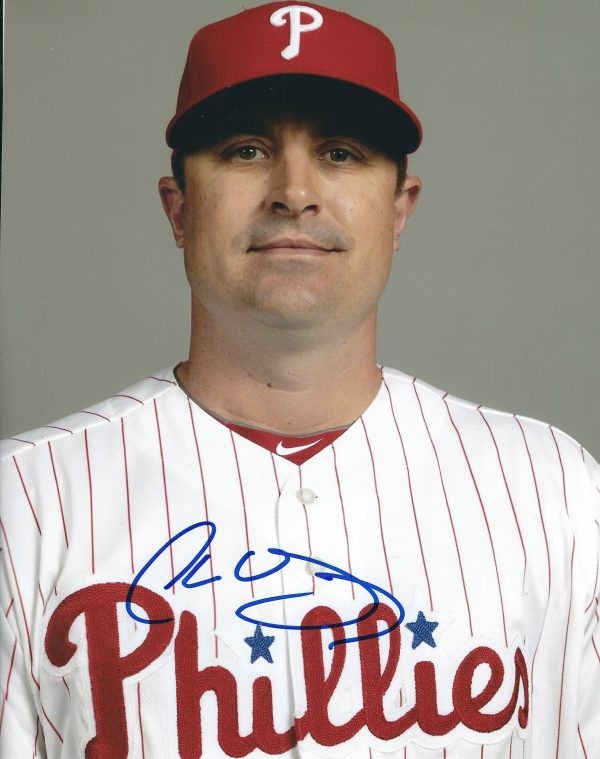 AUTOGRAPHED CHRIS YOUNG 8X10 Philadelphia Phillies Photo