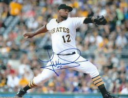 Autographed JUAN NICASIO 8X10 Pittsburgh Pirates Photo