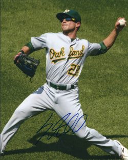 AUTOGRAPHED SAM FULD 8X10 Oakland A's Photo