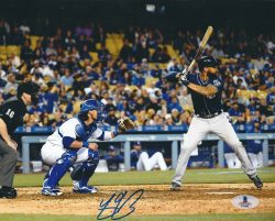 Autographed YASMANI GRANDAL 8X10 San Diego Padres Photo