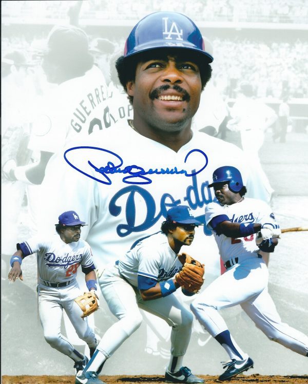 AUTOGRAPHED PEDRO GUERRERO 8x10 Los Angeles Dodgers photo