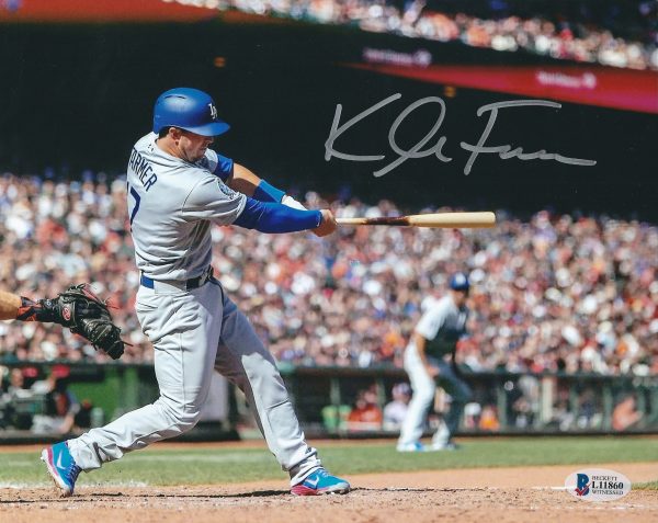 AUTOGRAPHED KYLE FARMER 8x10 Los Angeles Dodgers photo
