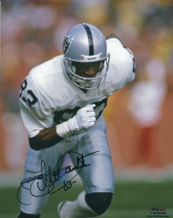 Autographed WILLIE GAULT 8x10 Oakland Raiders photo
