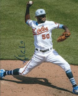 AUTOGRAPHED MIGUEL CASTRO 8X10 Baltimore Orioles Photo