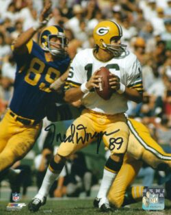 AUTOGRAPHED FRED DRYER 8X10 Los Angeles Rams Photo