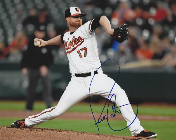 AUTOGRAPHED ALEX COBB 8X10 Baltimore Orioles Photo
