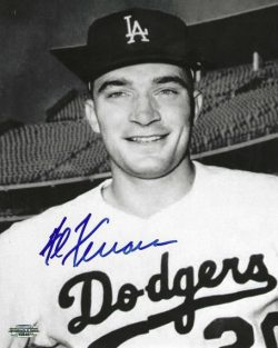 AUTOGRAPHED AL FERRARA 8x10 Los Angeles Dodgers photo