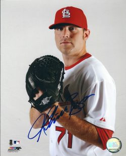 AUTOGRAPHED MITCHELL BOGGS 8X10 St. Louis Cardinals photo