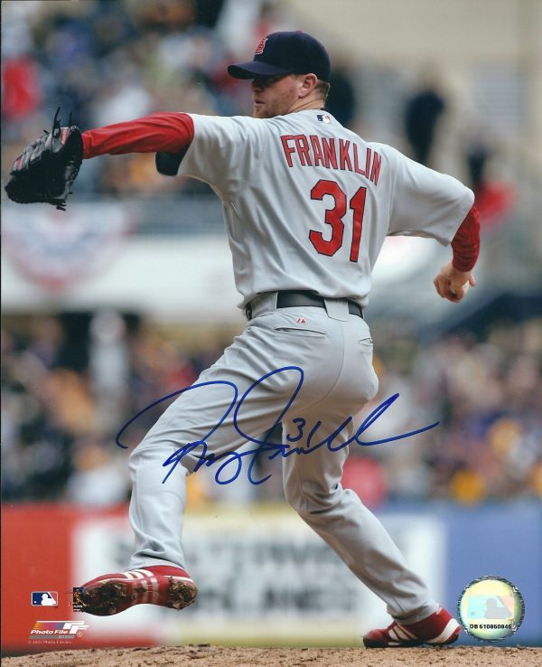 AUTOGRAPHED RYAN FRANKLIN 8x10 St. Louis Cardinals photo