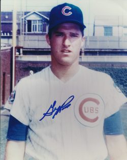 AUTOGRAPHED GARY ROSS 8x10 Chicago Cubs Photo