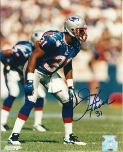 AUTOGRAPHED JIMMY HITCHCOCK 8X10 New England Patriots Photo