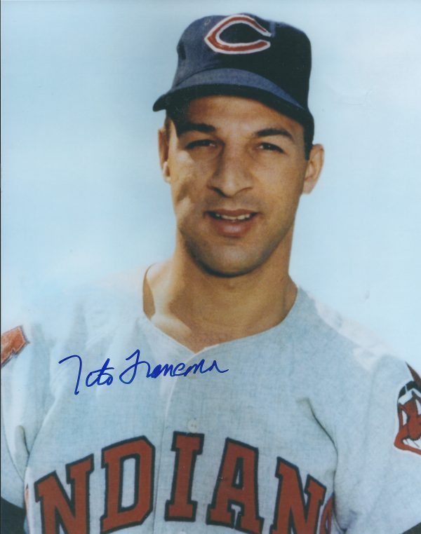 AUTOGRAPHED  TITO FRANCONA 8X10 Cleveland Indians Photo