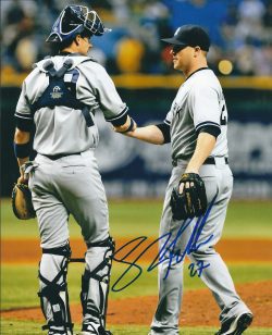 AUTOGRAPHED SHAWN KELLEY 8X10 NEW YORK YANKEES photo