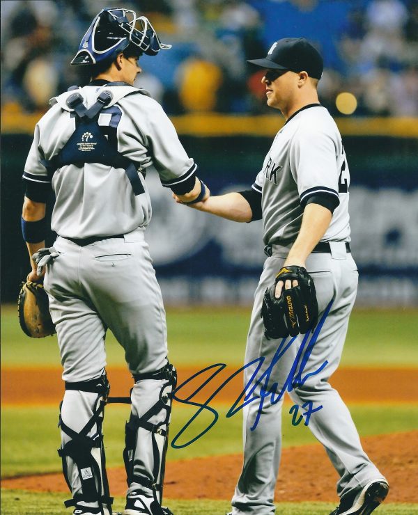 AUTOGRAPHED SHAWN KELLEY 8X10 NEW YORK YANKEES photo