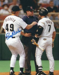 AUTOGRAPHED LARRY DIERKER 8X10 Houston Astros Photo