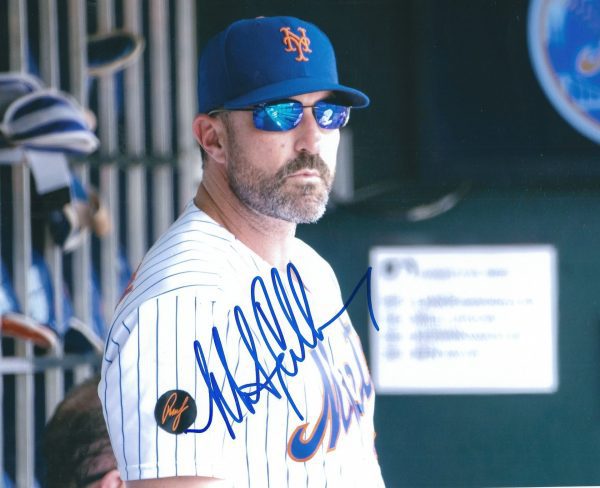 Autographed MICKEY CALLAWAY 8X10 New York Mets photo