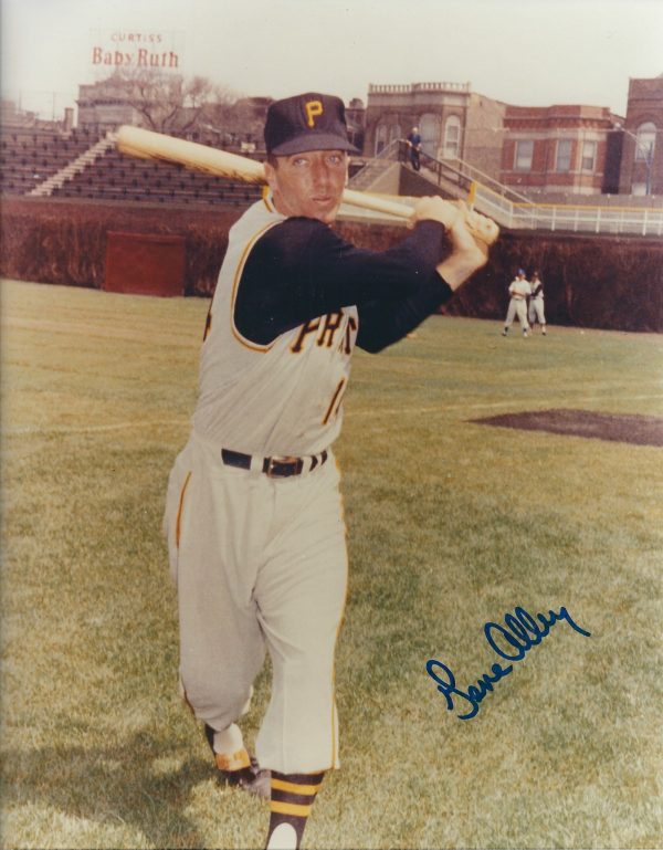 AUTOGRAPHED GENE ALLEY 8x10 Pittsburgh Pirates Photo