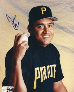 AUTOGRAPHED FRANCISCO CORDOVA 8X10 Pittsburgh Pirates Photo