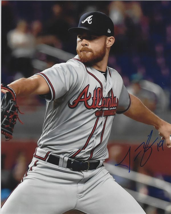 AUTOGRAPHED JESSE BIDDLE 8X10 Atlanta Braves photo