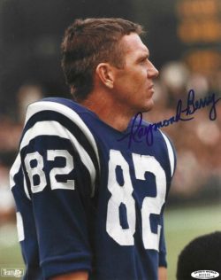 Autographed RAYMOND BERRY HOF 8X10 Baltimore Colts photo